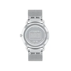 Coach Ladies Elliot Mesh Watch in Silver