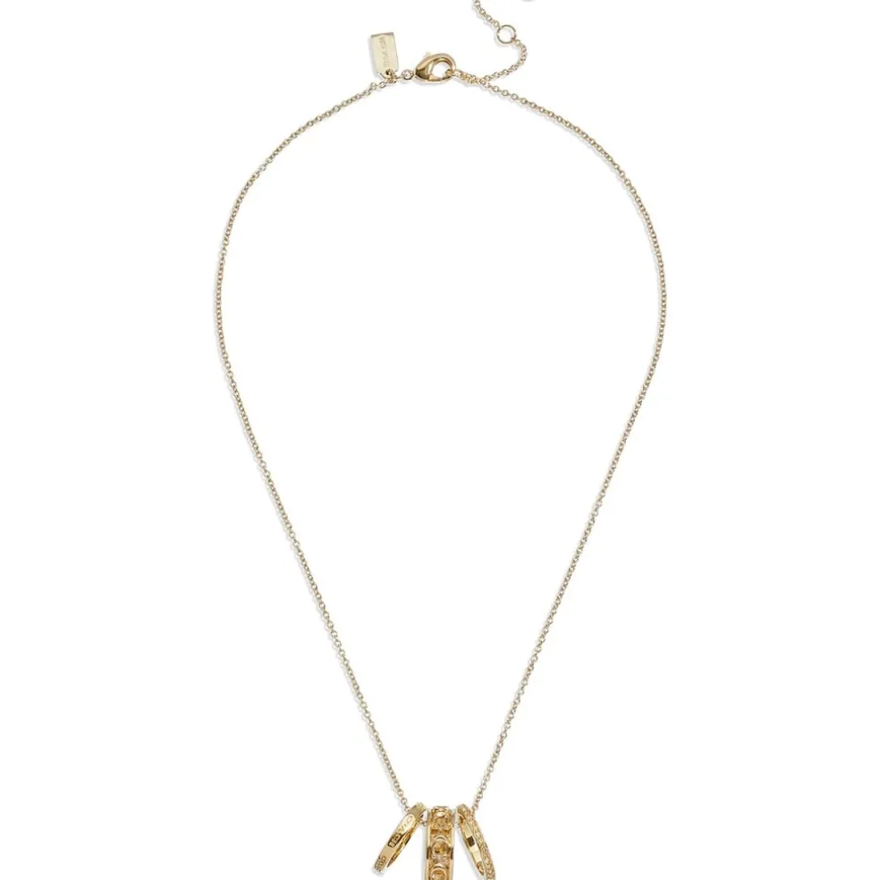 Coach Opn Pndnt Nklc in Gold