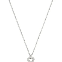 Coach Pv Pndnt Nklc in Silver