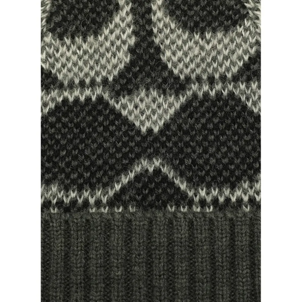 Coach Sig Beanie in Black