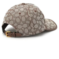 Coach Sig C Jacq Cap in Brown