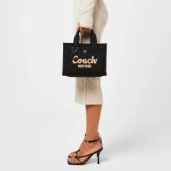 Coach Small Tote Bag in Black