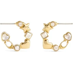 Coach Star Chm Hgs in Gold