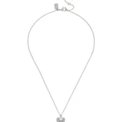 Coach Stn H Pdt Nklc in Silver