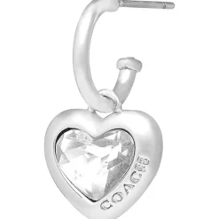 Coach Stn Hrt C Hgy in Silver