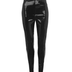 Commando Leather Patent Leggings in Black