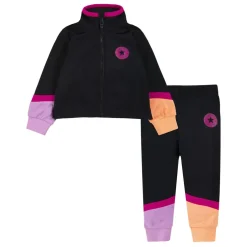 Converse Infants Colorblocked Tricot Set in Black