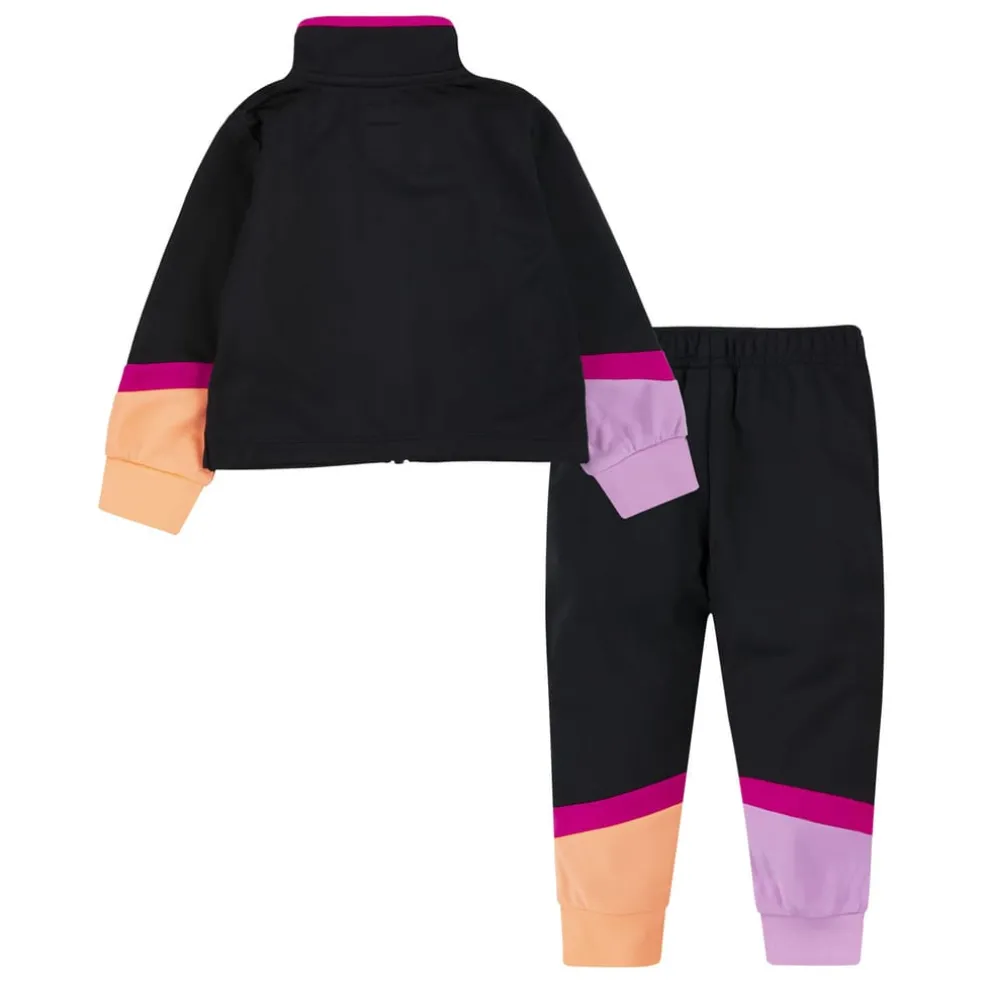 Converse Infants Colorblocked Tricot Set in Black