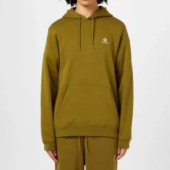 Converse Over The Head Hoodie in Green
