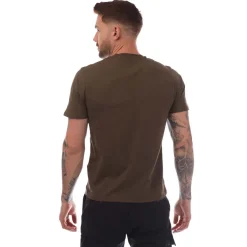 C.P. Company 30/1 Jersey Logo Patch T-Shirt in Green