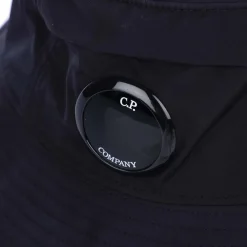 C.P. Company Chrome-R Bucket Hat in Navy