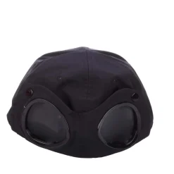 C.P. Company Chrome-R Goggle Cap in Navy