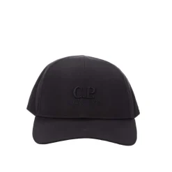 C.P. Company Chrome-R Goggle Cap in Black