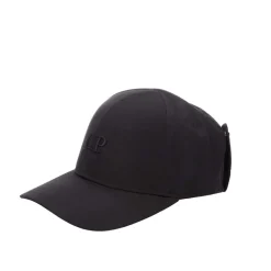 C.P. Company Chrome-R Goggle Cap in Black