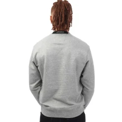C.P. Company Diagonal Raised Fleece Sweatshirt in Grey