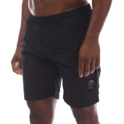C.P. Company Flatt Nylon Cargo Swim Shorts in Navy