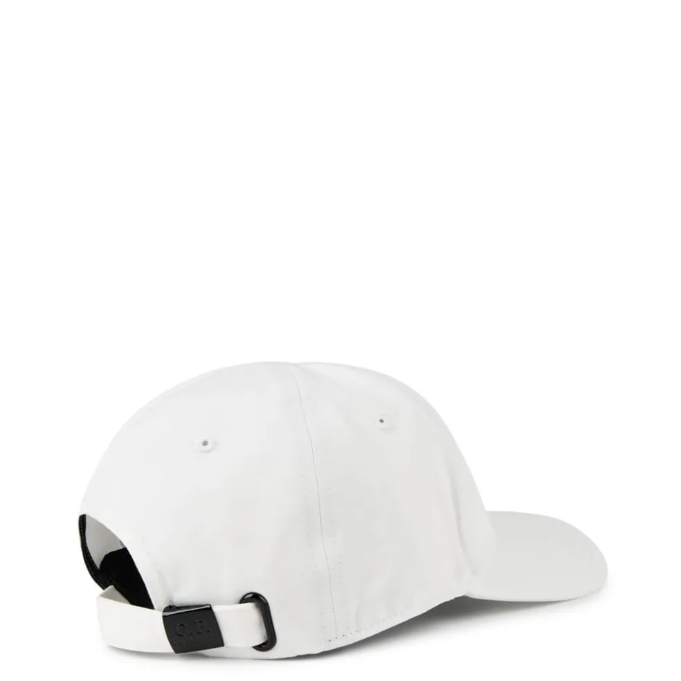 C.P. Company Logo Baseball Cap in White