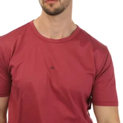 C.P. Company Mens Jersey No Gravity T-Shirt in Pink