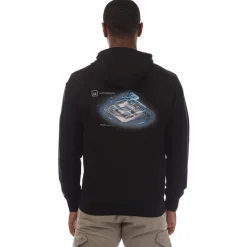 C.P. Company Metropolis Series Graphic Hoodie in Black