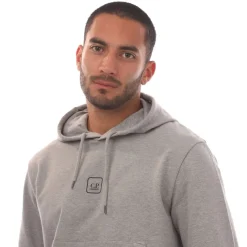 C.P. Company Metropolis Series Graphic Hoodie in Grey