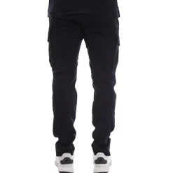 C.P. Company Stretch Sateen Lens Cargo Pants in Navy