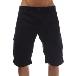 C.P. Company Stretch Sateen Cargo Shorts in Navy