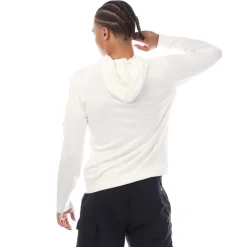 C.P. Company Tricot Lens Hoodie in White