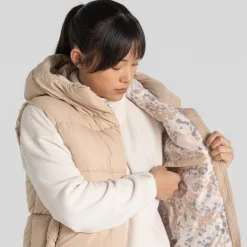 Craghoppers Eilish Hoody Vest in Beige