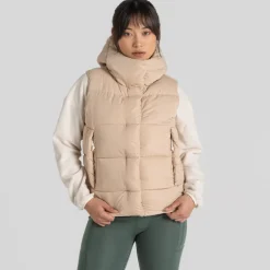 Craghoppers Eilish Hoody Vest in Beige