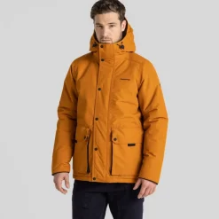 Craghoppers Howth Hooded Parka Jacket in Orange