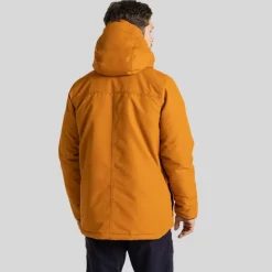 Craghoppers Howth Hooded Parka Jacket in Orange