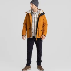 Craghoppers Howth Hooded Parka Jacket in Orange