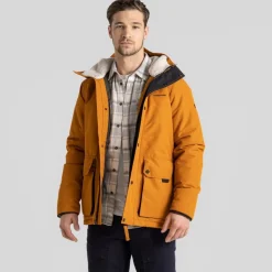 Craghoppers Howth Hooded Parka Jacket in Orange
