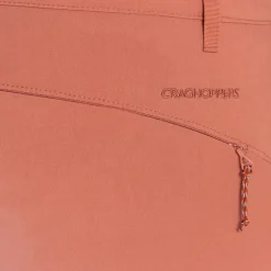 Craghoppers Kiwi Pro Zipped Pocket Straight Leg Trousers in Orange