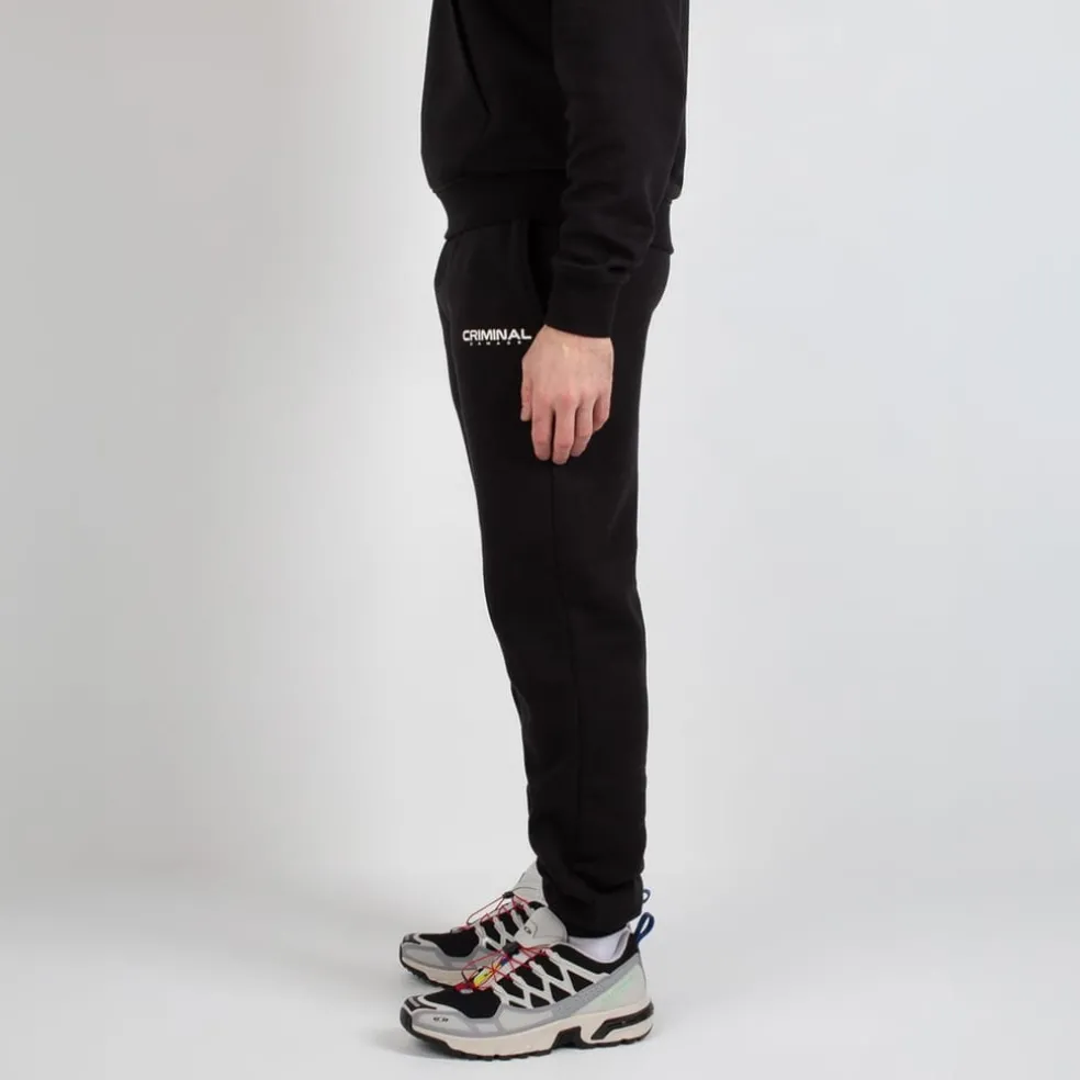 Criminal Damage Olympt Joggers in Black