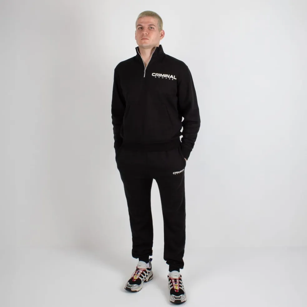Criminal Damage Olympt Joggers in Black