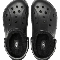 Crocs Baya Lined Clogs in Black