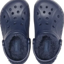 Crocs Baya Lined Clogs in Blue