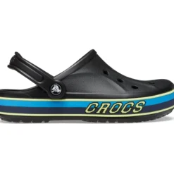Crocs Bayaband Flatform Mules in Black