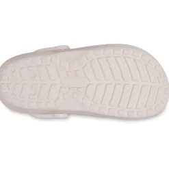 Crocs Classic Flatform Mules in Pink