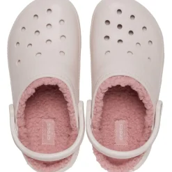 Crocs Classic Flatform Mules in Pink