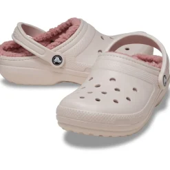 Crocs Classic Flatform Mules in Pink