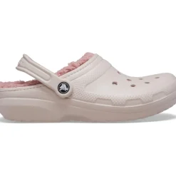 Crocs Classic Flatform Mules in Pink