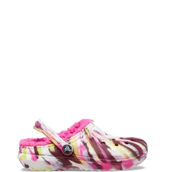 Crocs Classic Lined Clogs in Pink