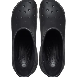 Crocs Crush Black Boots in Black