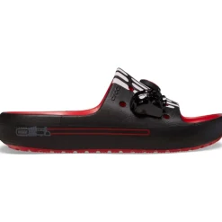 Crocs D Vader Platform Slide Mules in Red