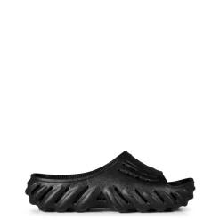 Crocs Echo Flat Heel Slide Mules in Black