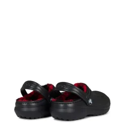 Crocs Lined Mules in Black