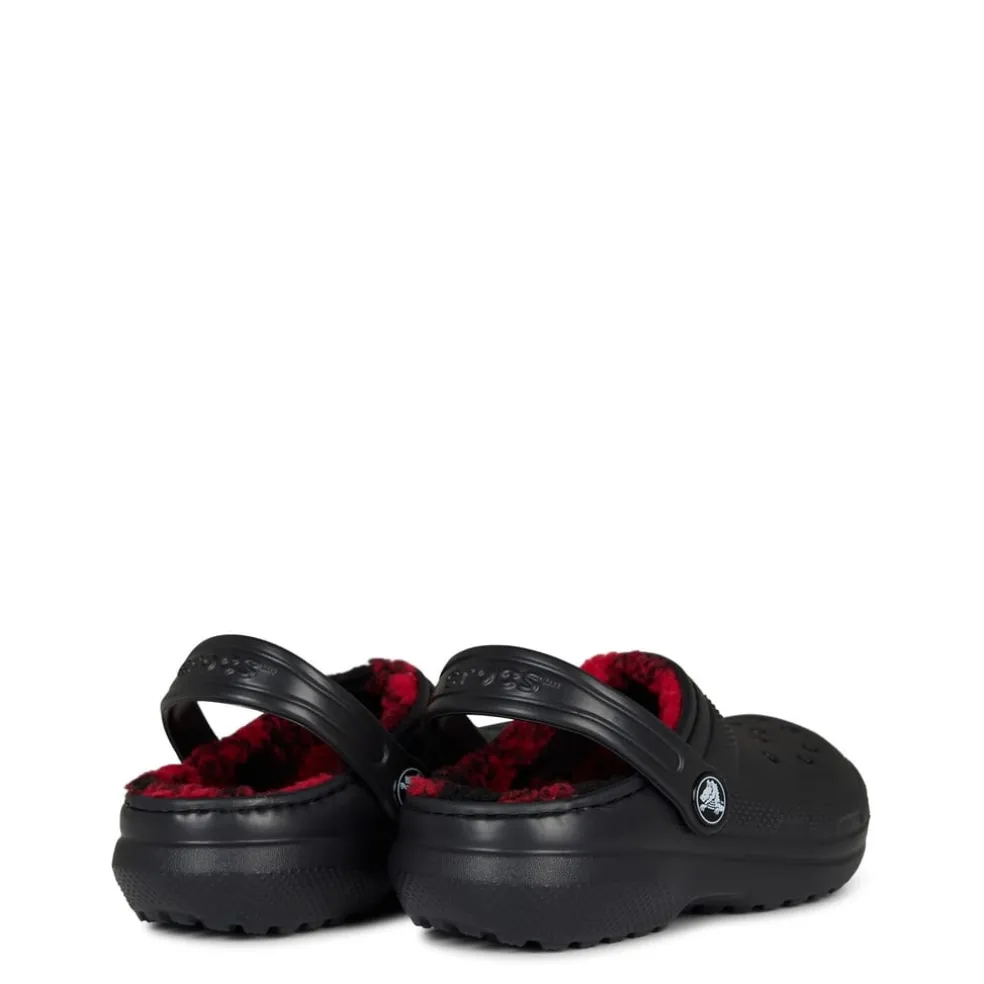 Crocs Lined Mules in Black