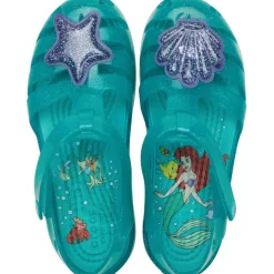 Crocs Little Mermaid Princess Sandals in Blue